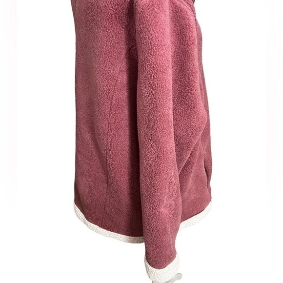 Disney Disneyland 1x Minnie and Mickey zipper jacket pink white Valentine’s Day - Picture 9 of 13